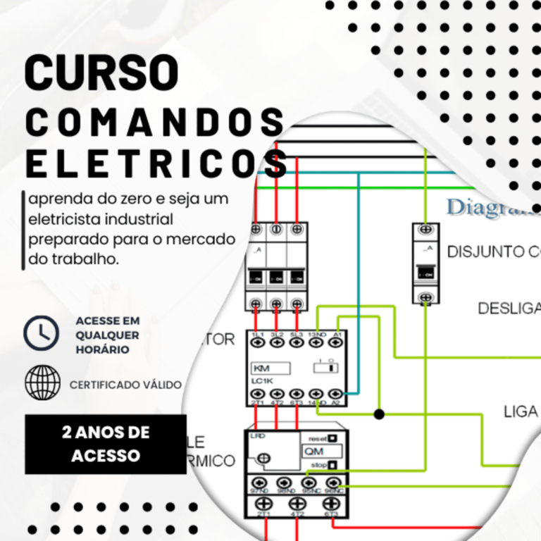 Curso de Comandos Elétricos em Vídeo